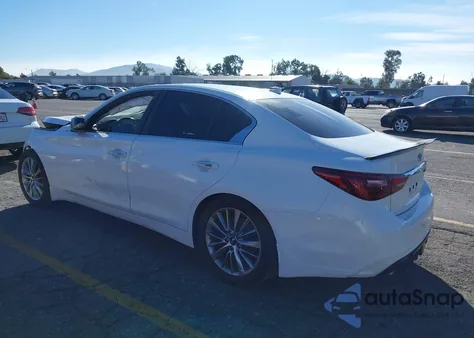 2018 Infiniti Q50 3.0T Luxe from USA, damaged, VIN JN1EV7AP1JM362668
